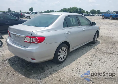 2013 Toyota Corolla Le z USA, uszkodzony, nr VIN 5YFBU4EE8DP164181